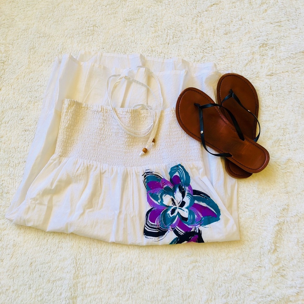 3 FOR $10! Roxy Sundress with Halter Tie